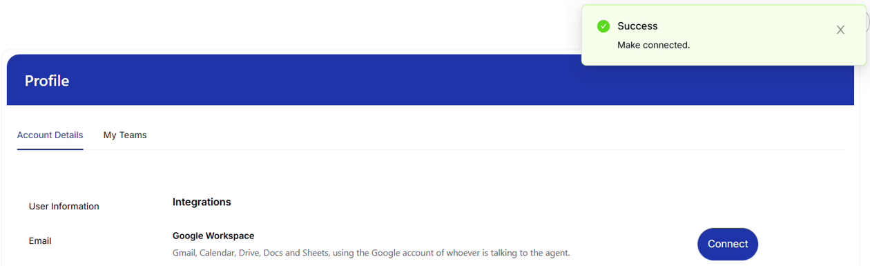Make connected confirmation in Plansom